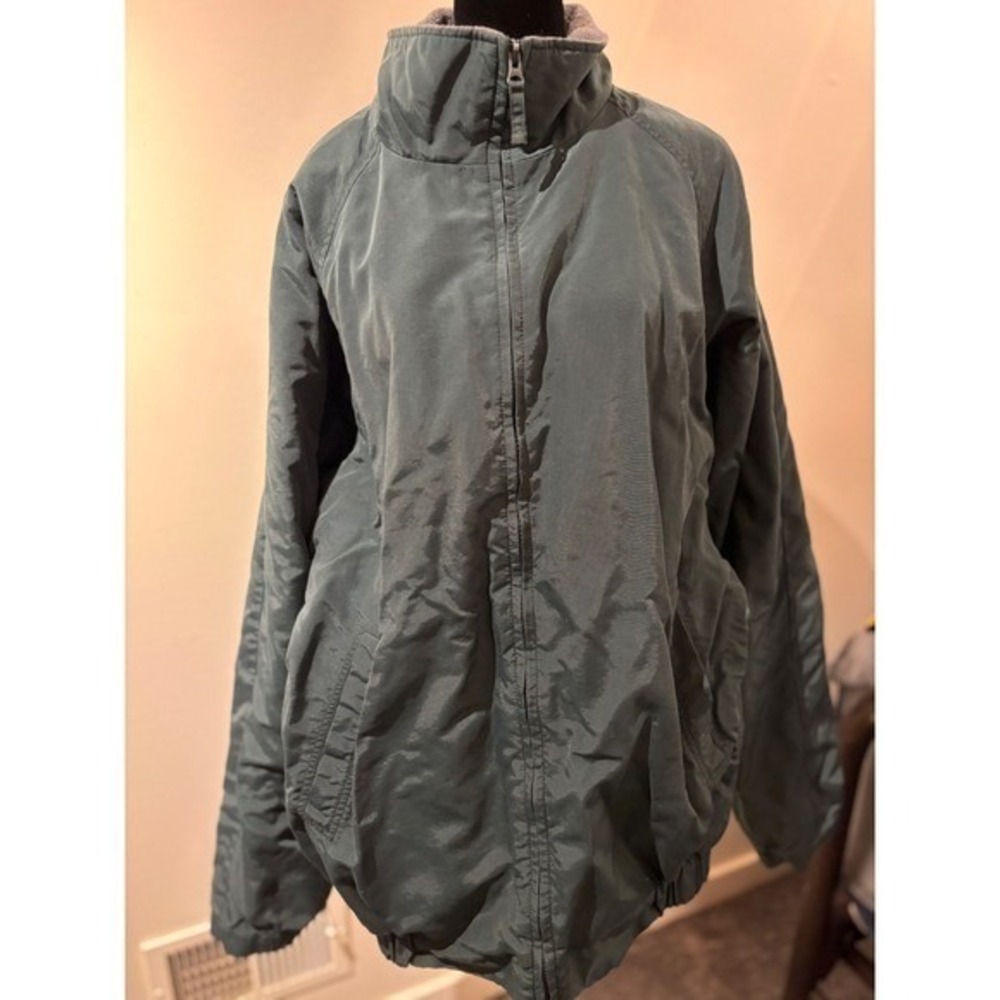 SplitTrail Genuine Outdoors Mens Tall XLT Dark Green Fleece Lined Jacket